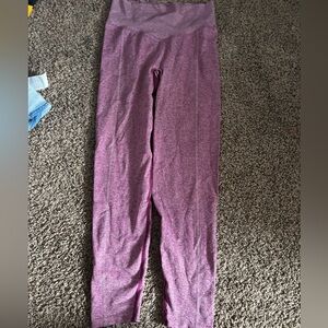 PINK Victoria's Secret Heathered Purple Leggings